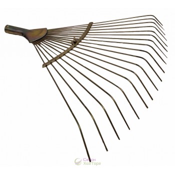 Граблі віялові розсувні дротяні (золоті)